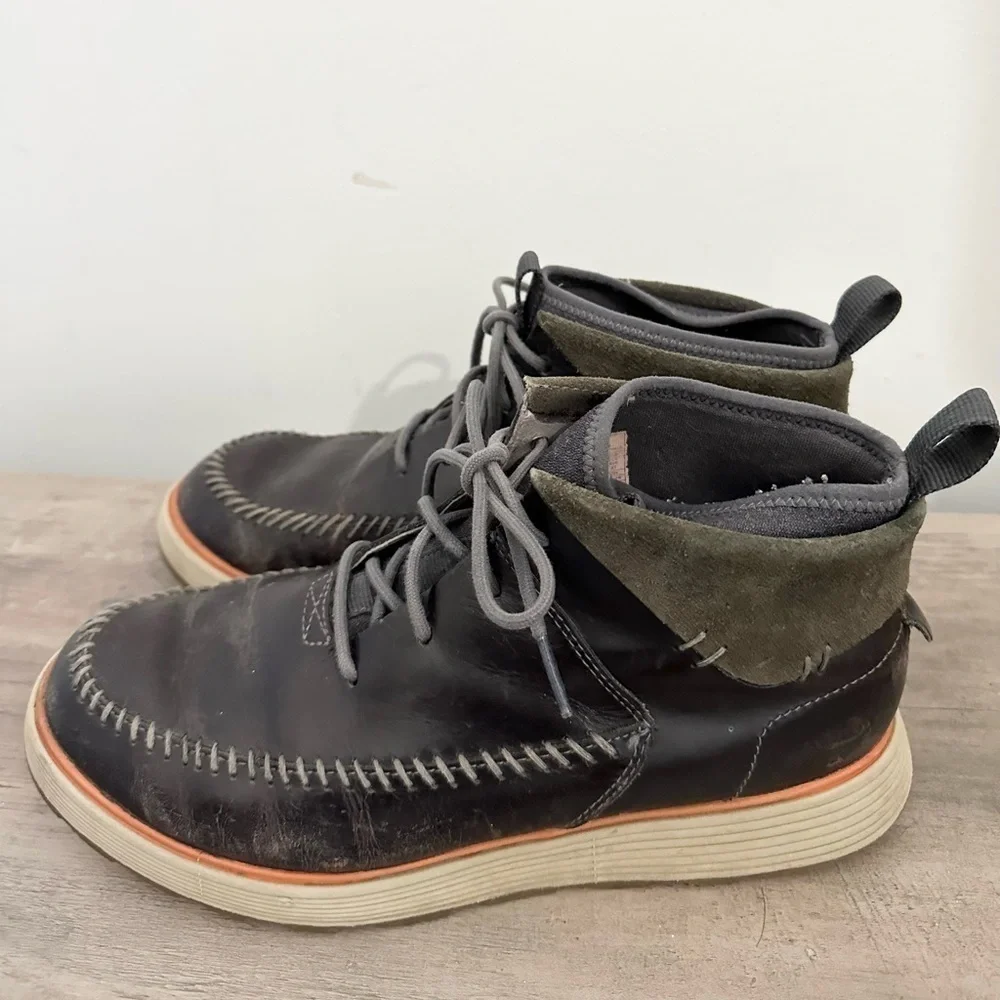 Chaco Mens Boot Dixon Size 8 Brown Winter Salt Resistant Shoes